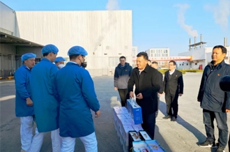 春節(jié)送溫暖，慰問暖人心丨集團(tuán)黨委書記、董事長慰問春節(jié)期間堅守崗位的一線職工